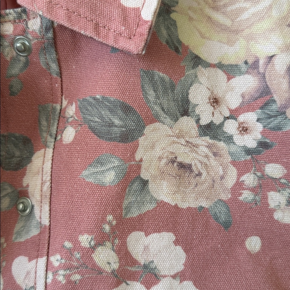 🌸🌼🌸 Camila Coelho cropped denim jacket size 6 US - Picture 9 of 12